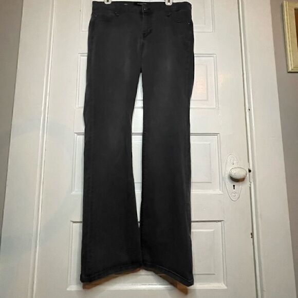 Liverpool Washed Out Black Jeans - Picture 2 of 10